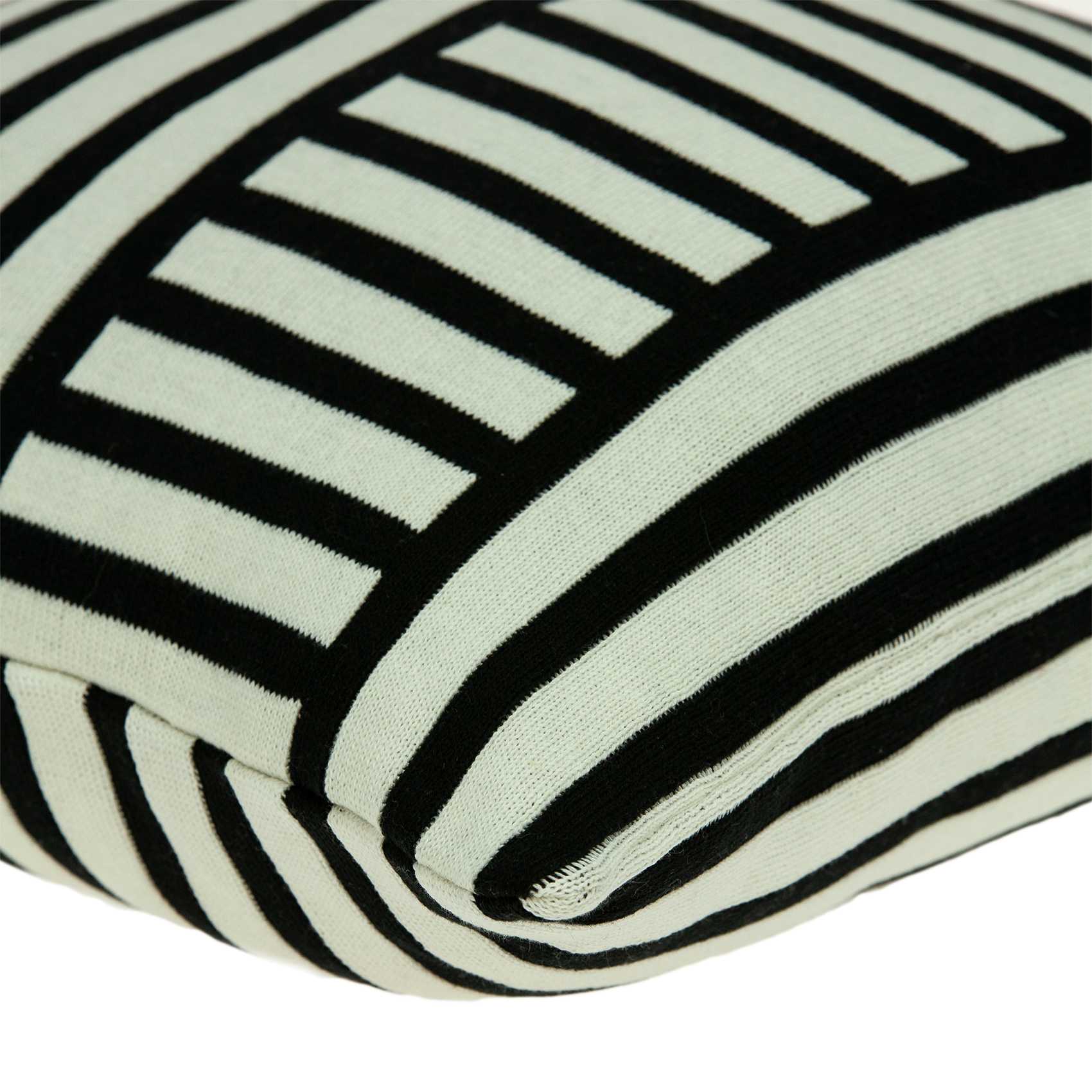 18" X 5" X 18" Transitional Multi Colored Pillow Cover With Poly Insert-4