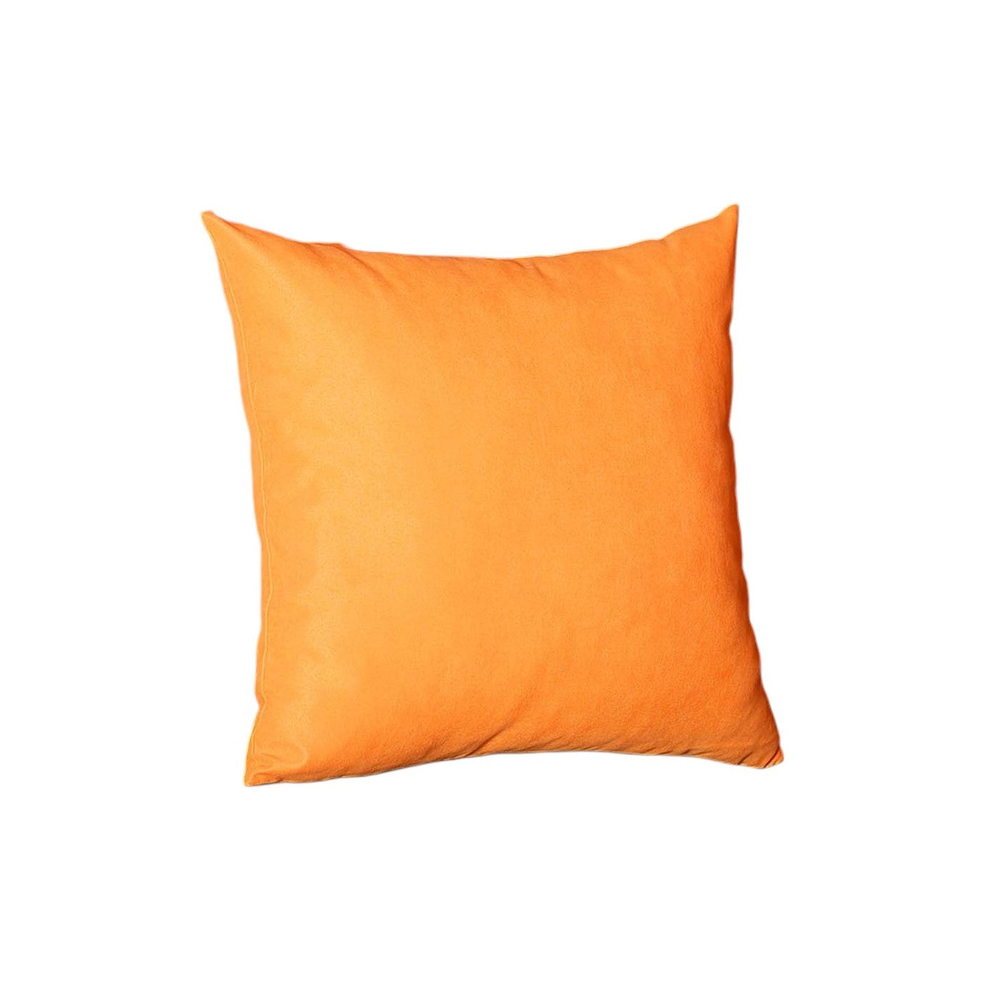 Set of Four 20" Orange Fabric Throw Pillow Covers-2